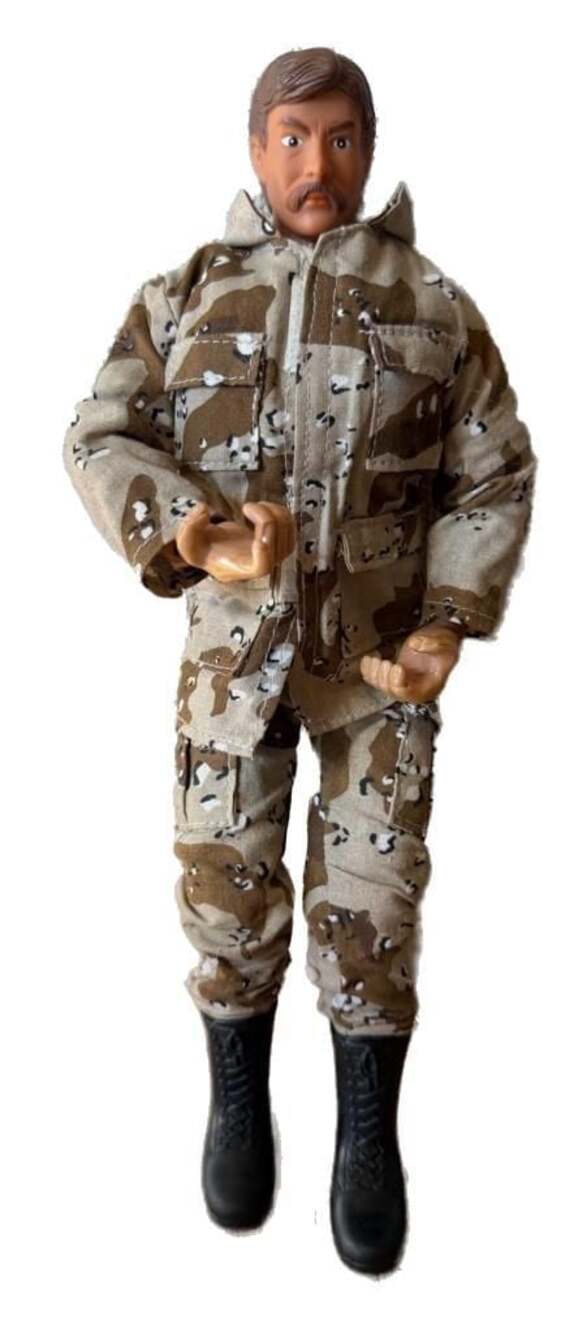 Formative International 12” Desert Camo Military Action Figure Soldier